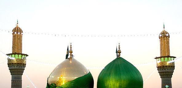 عکس حرم کاظمین به مناسبت شهادت ایشان