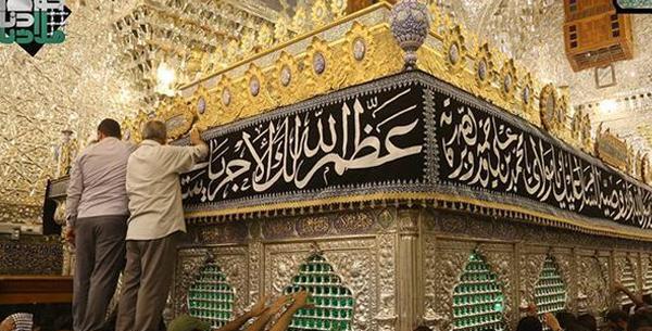عکس حرم کاظمین به مناسبت شهادت ایشان