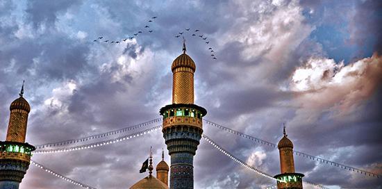 عکس حرم کاظمین به مناسبت شهادت ایشان