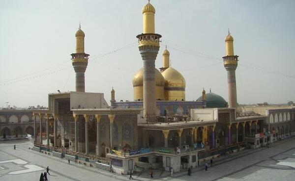 عکس حرم کاظمین به مناسبت شهادت ایشان