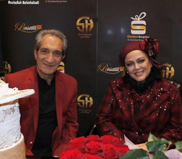 عکسهای خشایار راد و همسرش