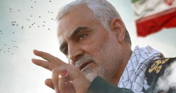 عکس سردار سلیمانی کنار ابوبکر بغدادی