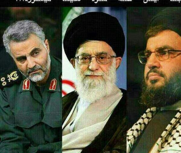 عکس سردار سلیمانی کنار ابوبکر بغدادی
