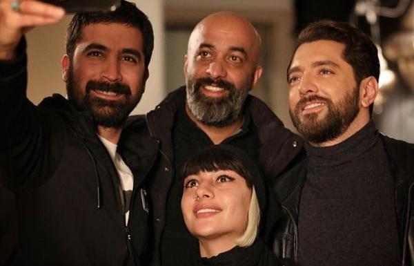 عکس ترلان پروانه و بهرام رادان