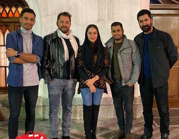 عکس ترلان پروانه و بهرام رادان