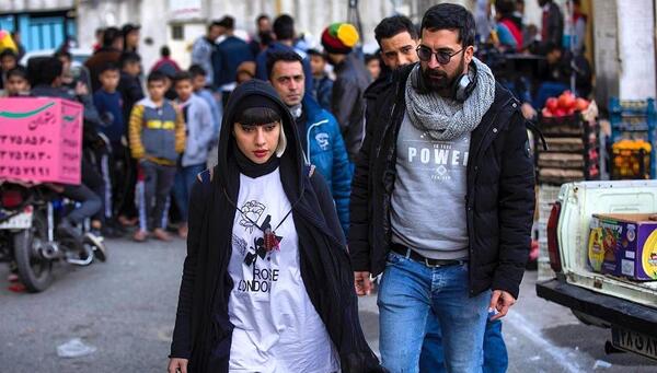 عکس ترلان پروانه و بهرام رادان