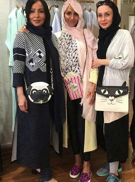 عکس مانتو حدیث فولادوند