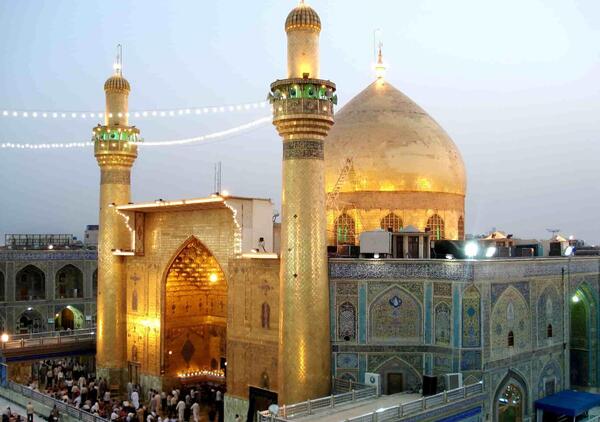 عکس حرم نجف