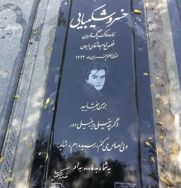 عکس تولد خسرو شکیبایی