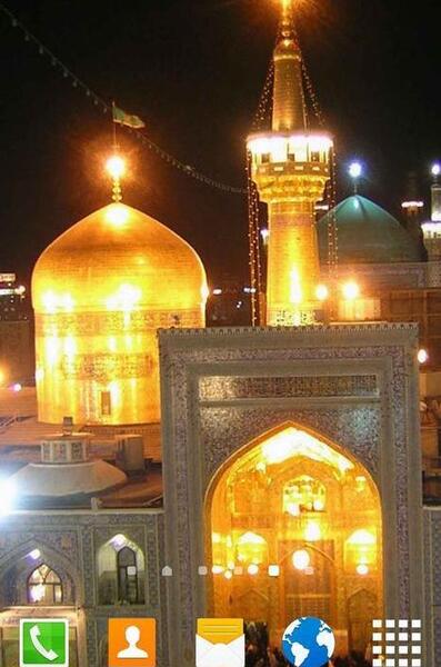 عکس حرم امام رضا والپیپر