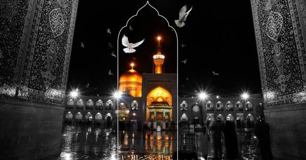 عکس حرم امام رضا والپیپر
