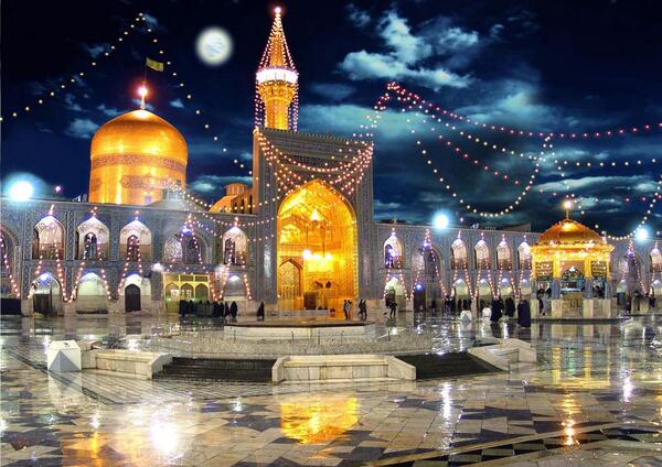 عکس حرم امام رضا والپیپر