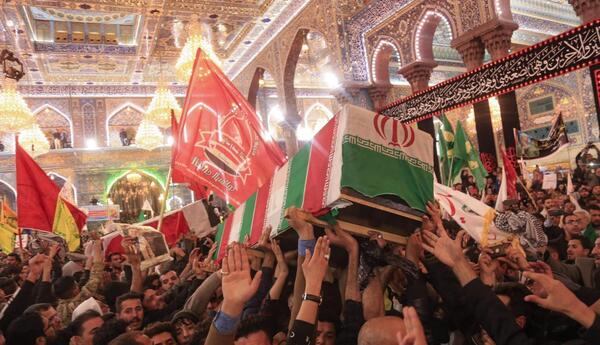 عکس سردار سلیمانی در کربلا