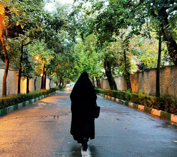 عکس های هنری دختر چادری