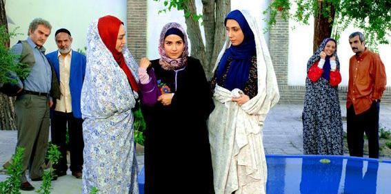 عکس افسانه پاکرو با چادر