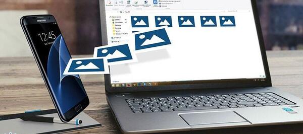 انتقال عکس از لپ تاپ به گوشی