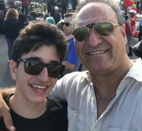 عکس از پسر حمید فرخ نژاد