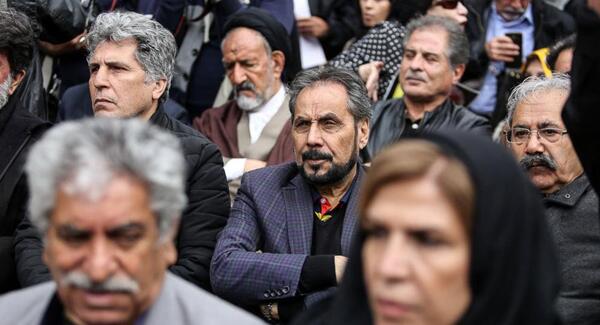 جمشید مشایخی عکس تشییع جنازه