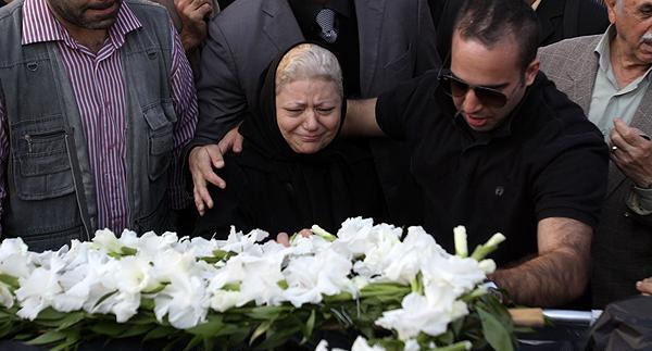 جمشید مشایخی عکس تشییع جنازه
