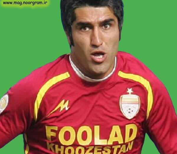 عکس پژمان جمشیدی با پیراهن پرسپولیس