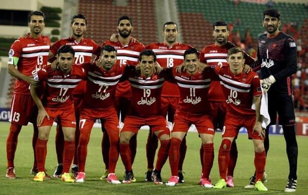 عکس پژمان جمشیدی با پیراهن پرسپولیس