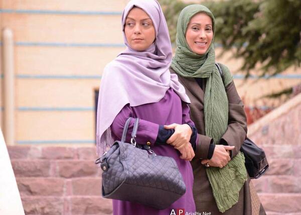 عکس الیکا عبدالرزاقی در سریال در حاشیه