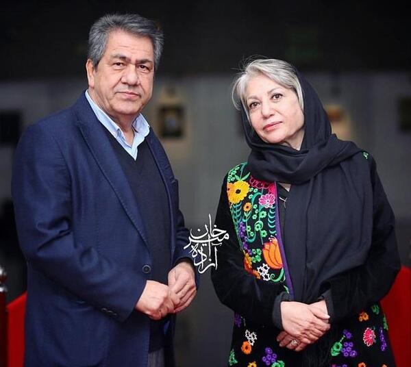 عکس باران کوثری با خانواده