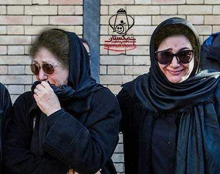 عکس باران کوثری با خانواده