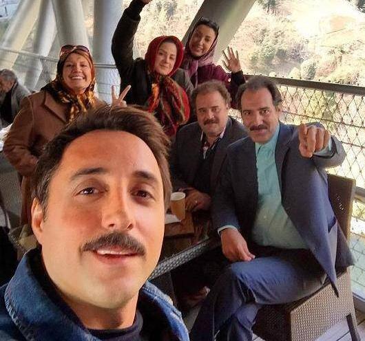 عکس پشت صحنه ی سریال دودکش ۲