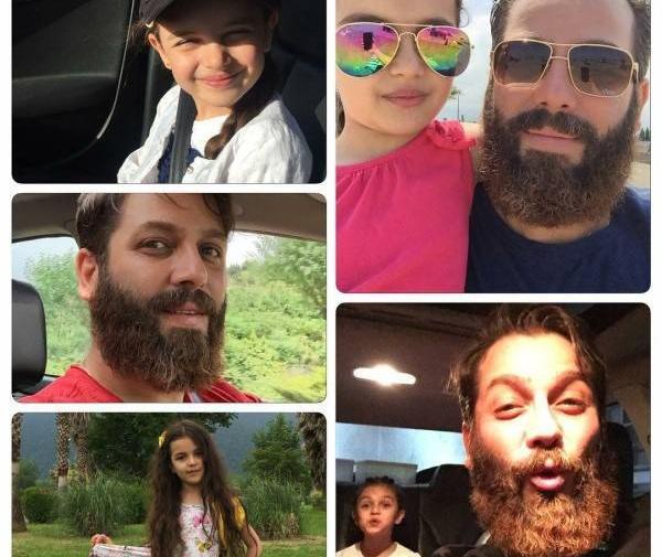 عکس خانواده امیررضا دلاوری