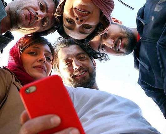 عکسهای ساره بیات در فیلم زرد