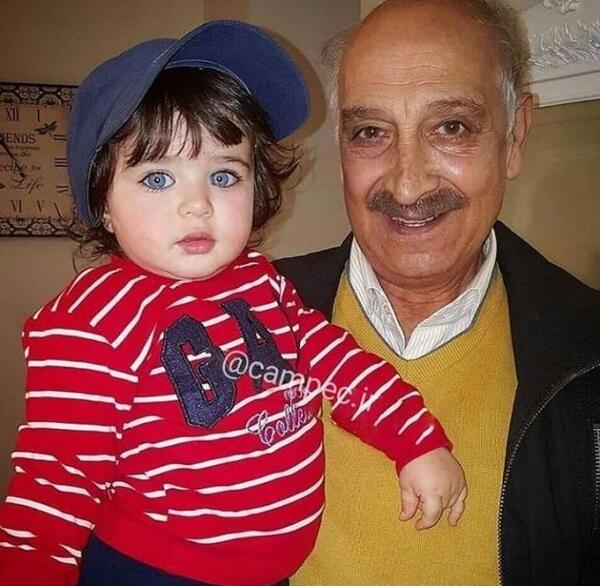 عکس نوه ی حسین یاری