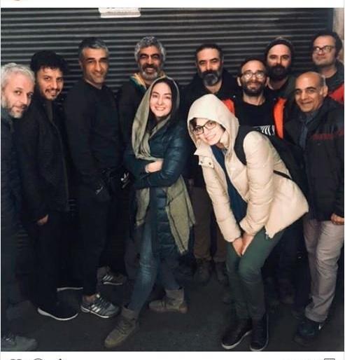 عکس هانیه توسلی و جواد عزتی