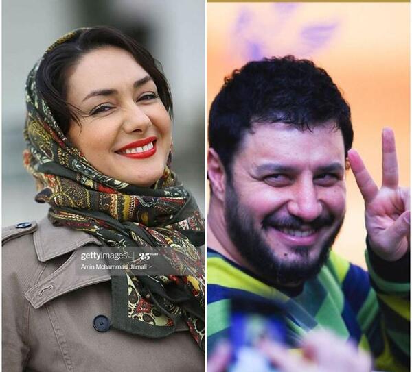 عکس هانیه توسلی و جواد عزتی