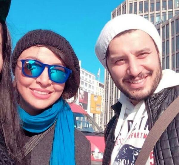 عکس هانیه توسلی و جواد عزتی