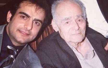 عکس حامد کمیلی و پدرش