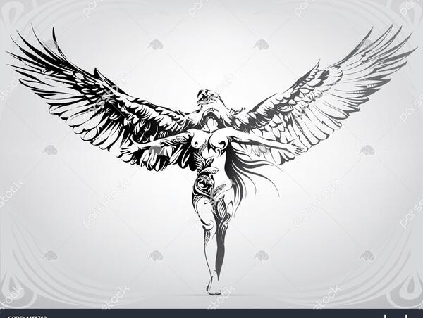 عکس عقاب و دوست دخترش