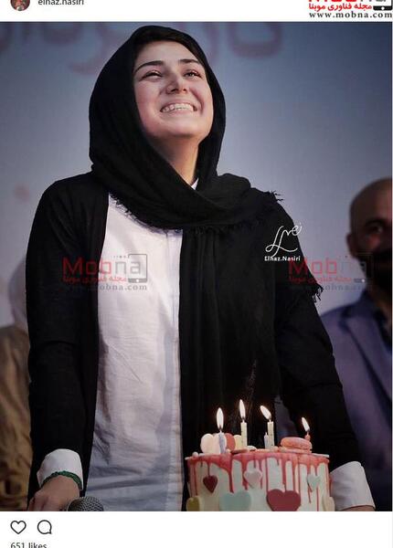 عکس تولد باران کوثری