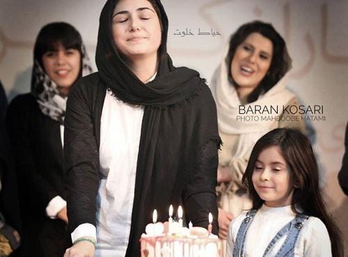 عکس تولد باران کوثری