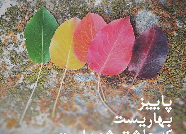 عکس نوشته پاییز بهاریست که عاشق شده است