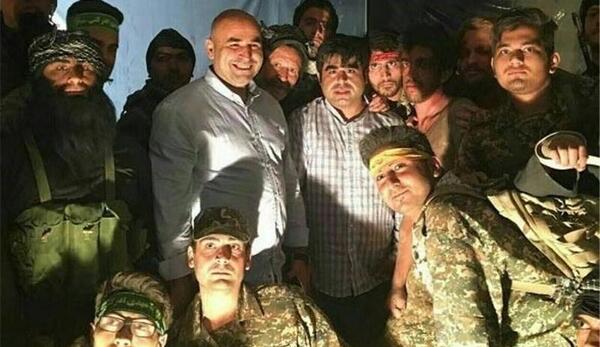 عکس امیر نوری در سوریه