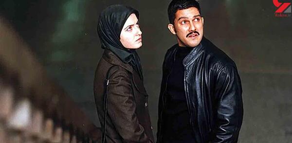 عکس ساره بیات در یک مشت پر عقاب