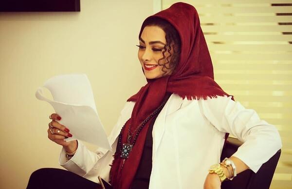 عکس حاملگی آزاده صمدی