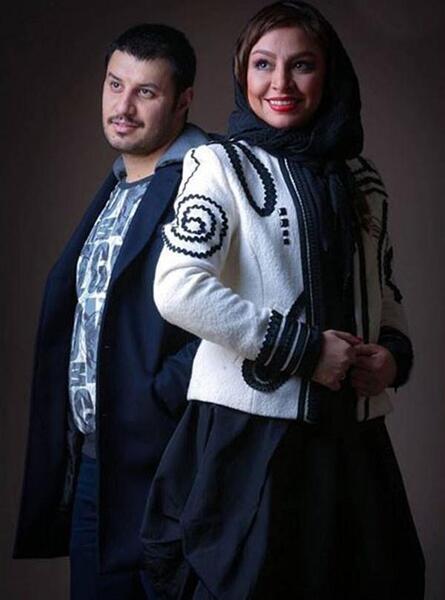 عکس عروسی جواد عزتی و مه لقا باقری
