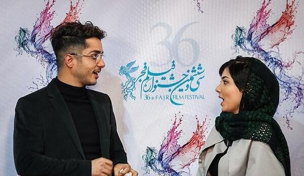 عکس زیبا کرمعلی با دوست پسرش