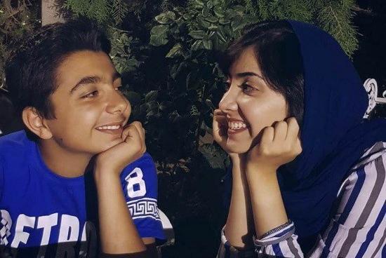 عکس زیبا کرمعلی با دوست پسرش