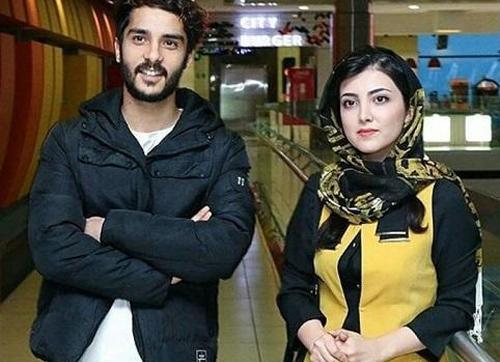 عکس زیبا کرمعلی با دوست پسرش