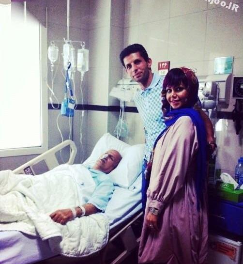 عکس زن وحید طالب لو