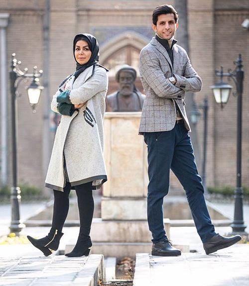 عکس زن وحید طالب لو