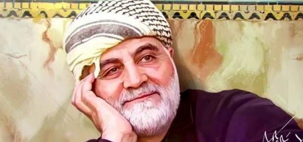 عکس حاج قاسم سلیمانی را